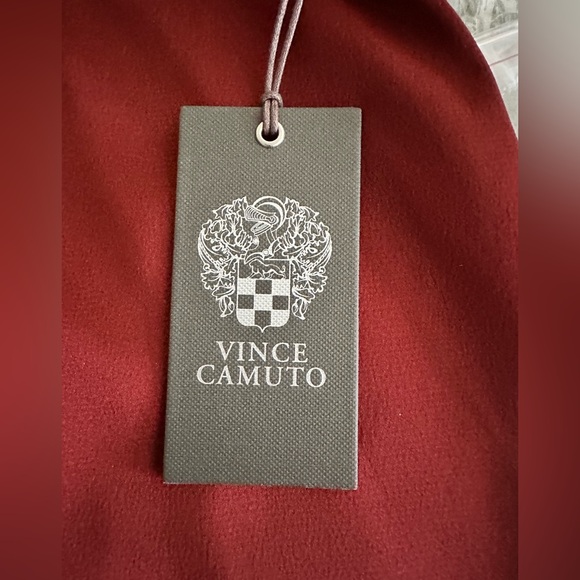 Vince Camuto Burgundy Button Down Shirt - Picture 10 of 12